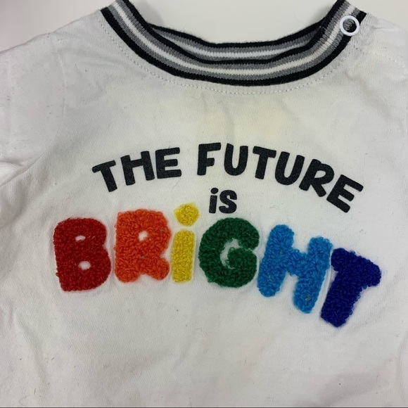 Rainbow Colors Bright Future Onesie - Picture 2 of 5
